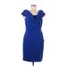 Calvin Klein Casual Dress: Blue Dresses - Women's Size 6