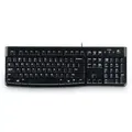 Logitech Keyboard K120 for Business clavier USB QWERTY Italien Noir