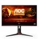 AOC Q27G2S/EU écran plat de PC 68.6 cm (27") 2560 x 1440 pixels Quad HD LED Noir, Rouge