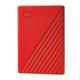 Western Digital My Passport disque dur externe 4 To Rouge