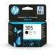 HP Cartouche d'encre noire 305 authentique