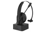 Celly SWHEADSETMONO Casque Sans fil Arceau Bureau/Centre d'appels Bluetooth Socle de chargement Noir