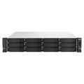 QNAP TS-H1887XU-RP NAS Rack (2 U) Ethernet/LAN Noir, Blanc E-2336