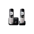 Panasonic KX-TG6852JTB Téléphone DECT Identification de l'appelant Noir, Gris