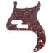 P Bass Pickguard Standard PB P Bass Pickguard Scratch Plate 13 Holes Pickguard Bass Parts Replacment (Brown)