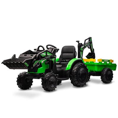 3 in 1 Ride on Tractor, Excavator & Bulldozer