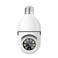 MIXFEER WiFi 360 Panoramic Bulb Camera 1080P Camera with 2.4GHz WiFi 360 Degree Panoramic viewing Wireless Home Camera Night Vision Two Way Audio Smart Motion Detection