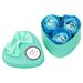 YUEHAO Home Decor Petal Scented Body 3Pcs Gift Bath Soap Flower Heart Decoration Rose Wedding Home Decor Artificial Flowers Blue