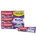 Colgate Max Fresh Knockout With Whitening Toothpaste With Mini Breath Strips Mint Toothpaste For Bad Breath 6.3 Oz Tube 3 Pack.