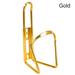 1Pc 5 colors High Strength Aluminum Alloy New Bicycle Bottles Cages Bike Adjustable Rack Water Bottle Holder Cycling Accessories GOLD