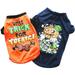 Pet Costume 2Pcs Halloween Pet Costume Creative Cat Dog Clothes Pet Funny Costume Pet Supply