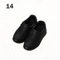 DIY 1/3 1/4 Foot Length 2~3.5cm For 16cm Dolls Casual Shoes PVC Boots Plastic Sneakers Fashion Doll Shoes 14