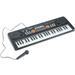 electric piano toy 1 Set Children Electric Piano Multifunctional 49-Keys Electric Piano with Mic Kids Music Toy