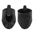 Warm Shoe Cover 1 Pair of Cycling Shoes Covers Warm Windproof Safe Riding Half Shoe Cover Overshoes for Riders Cycling Bicycles Size (Black M-L)