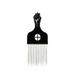 Fashion Curly Hair Women and Men Wig Braid Afro Hair Metal Teeth Hair Styling Tool Afro Pick Comb 3