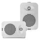 5.25â€� 2-Way Indoor/Outdoor Speaker System - 1/2â€� High Compliance Polymer Tweeter (White)