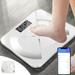 QTOCIO Home Appliances Scale For Body Weight And Steato Percentage Smart Accurate Digital Bathroom Body Composition Bluetooth Weighing Machine For People s