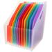 FRCOLOR Accordion File Folder Paper File Holder Expandable File Organizer Receipts Folder