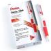 Pentel QUICK CLICK Mechanical Pencil (0.5mm) Red Barrel Box of 12 Pencils (PD215B)