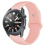 YuiYuKa 20mm/22mm Strap For Samsung Galaxy Watch 4 44mm/5/5 pro/3 45mm Gear S3/S2 Silicone bracelet band Galaxy Watch 4 Classic Huawei Watch GT 2/2e/pro Active 2 46mm/42mm - Vintage rose