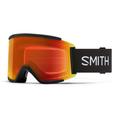 Smith Optics Squad XL Goggles - Black; ChromaPop Everyday Red Mirror + ChromaPop Storm Rose Flash