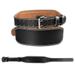 Sports Dumbbell Weight Barbell Fitness Lifting PU Leather Waist Support Belt Back Support Training Belt L