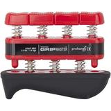 Prohands Gripmaster Rehab Hand Exerciser Finger Exerciser (Hand Grip Strengthener) Spring-Loaded Finger-Piston System Added Palm Cushion (3 lb Light Tension Red-Gripmaster Rehab)