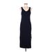 DKNY Casual Dress: Blue Dresses - Women's Size Medium