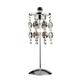 Nico Table Lamp 3 Light G4 Polished Chrome/Crystal, NOT LED/CFL Compatible