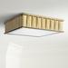 Hudson Valley Middlebury Aged Brass Flushmount Ceiling Light