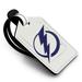 Tampa Bay Lightning Personalized Leather Luggage Tag