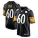 Men's Nike Dylan Cook Black Pittsburgh Steelers Game Jersey