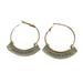 Jackson State Tigers Weller Gold Hoop Earrings