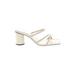 Zara Sandals: Ivory Shoes - Women's Size 41
