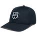 Men's Levelwear Black Los Angeles Kings Zephyr Adjustable Hat