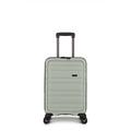 ANTLER Clifton Cabin with Pocket Suitcase - Size Cabin, Sage | Green 45L, Lightweight, Hard Shell Case for Business Travel & Holidays | Spinner Luggage with 4 Wheels, Twist Grip Handle & 2 TSA Locks