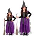 Widmann 13019 Children's witch costume, Purple, 104 (EU)