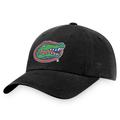 Men's Top of the World Black Florida Gators Chase Adjustable Hat