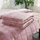 Premium Velvet Weighted Gravity Blanket for Anxiety Autism Depression Relief Sleep Therapy Blanket Like Down Duvet Quilt (Medium/125x180cm, Blush Pink)