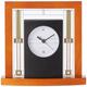 Bulova B7756 Willits Frank Lloyd Wright Table Clock, Light Cherry Finish