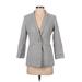 The Limited Blazer Jacket: Gray Jackets & Outerwear - Women's Size X-Small