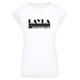 T-Shirt MERCHCODE "Merchcode Damen Ladies Layla - Limited Edition T-Shirt" Gr. XXL, weiß (white) Herren Shirts T-Shirts