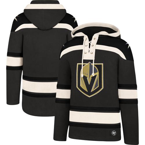 Herren-Kapuzenpullover „Superior Lacer“ der Vegas Golden Knights aus dem Jahr 1947, Anthrazit