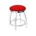 Holland Bar Stool 802 Misha Swivel Vanity Stool Upholstered in Red/Black | Wayfair 80218CH011