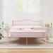 Trent Austin Design® Kempst 37" Steel Bed Frame Metal in Pink/Gray | Queen | Wayfair E07AD777E9BC4898B4D17A7B2E21454E