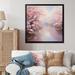 Red Barrel Studio® Pink Cherry Blossom Romantic Impression IV - Print redCanvas, Cotton | 30" H x 30" W x 1" D | Wayfair