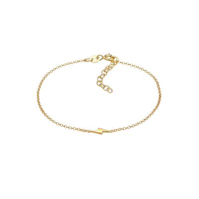 Elli Blitz Basic Zart 925 Silber goldfarben Damen Image