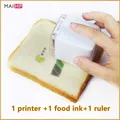 WIFI PrinCube DIY Label Printer Edible Ink Cake Printer Color Mbrush Mini Handheld Food Bread