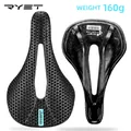 RYET 3D Printed Bike Carbon Saddle 140mm 143mm Super Light Road MTB Racing Saddles Bicycle Seat