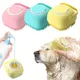 Soft Silicone Dog Brush Pet Shampoo Massager Bath Brush Bathroom Puppycat Washing Massage Dispenser